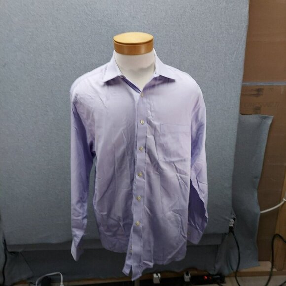 Michael Kors Light Purple Button Down Casual Dress Shirt Men's Large 17 34/35 - Picture 1 of 7